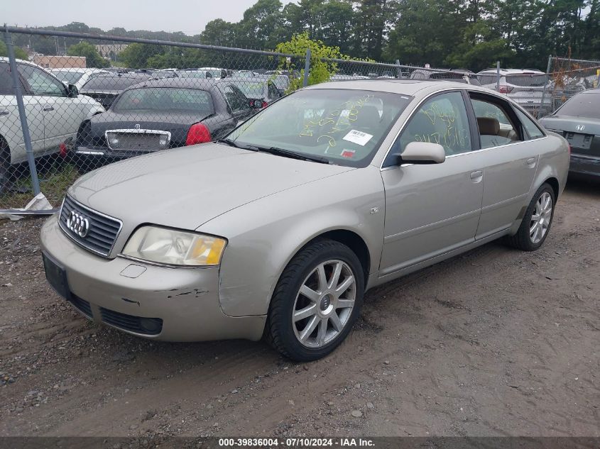 2003 Audi A6 3.0 Quattro VIN: WAULT64B63N030191 Lot: 39836004