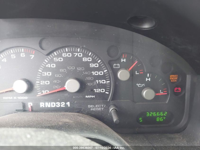 2003 Ford Explorer Xlt/Xlt Sport/Nbx VIN: 1FMDU73W93ZB27551 Lot: 39836007