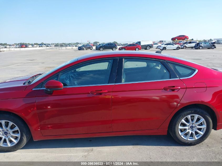 2018 FORD FUSION S - 3FA6P0G77JR158495