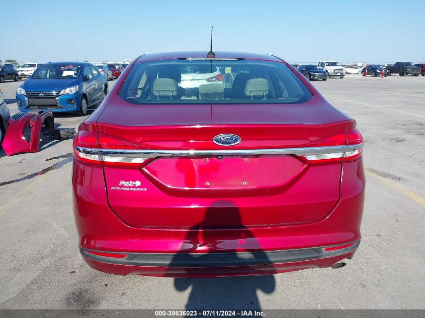 2018 FORD FUSION S - 3FA6P0G77JR158495