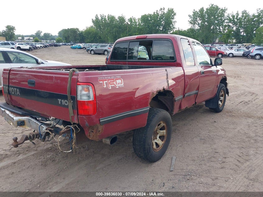 1997 Toyota T100 Dx V6 VIN: JT4UN22D1V0049262 Lot: 39836030