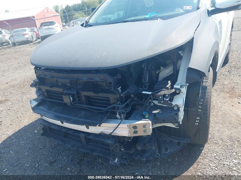 2022 Honda Cr-V Awd Ex-L VIN: 2HKRW2H89NH670684 Lot: 39836042