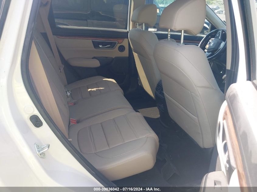 2022 Honda Cr-V Awd Ex-L VIN: 2HKRW2H89NH670684 Lot: 39836042