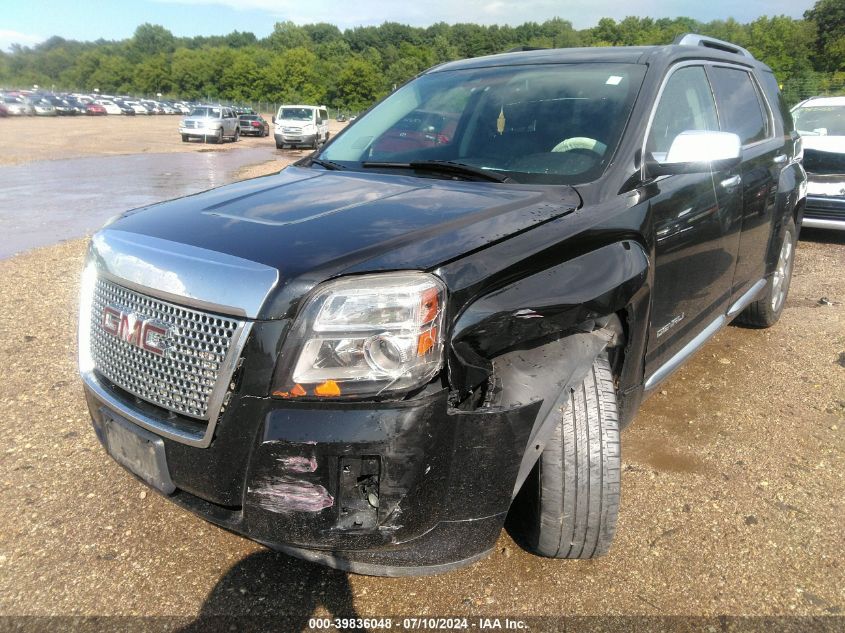 2014 GMC Terrain Denali VIN: 2GKFLZE38E6257144 Lot: 39836048