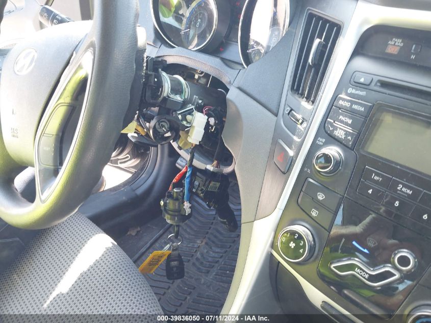 2012 Hyundai Sonata Gls VIN: 5NPEB4AC2CH401928 Lot: 39836050