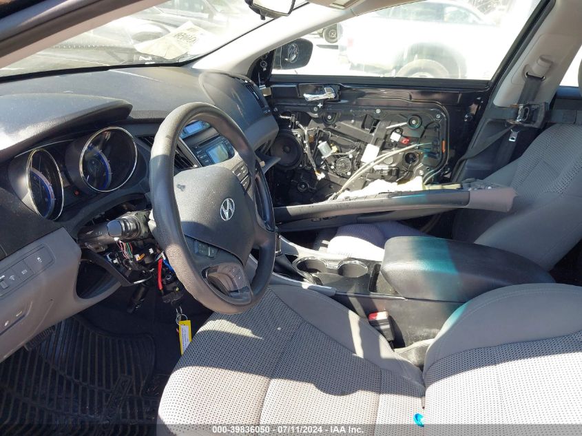 2012 Hyundai Sonata Gls VIN: 5NPEB4AC2CH401928 Lot: 39836050