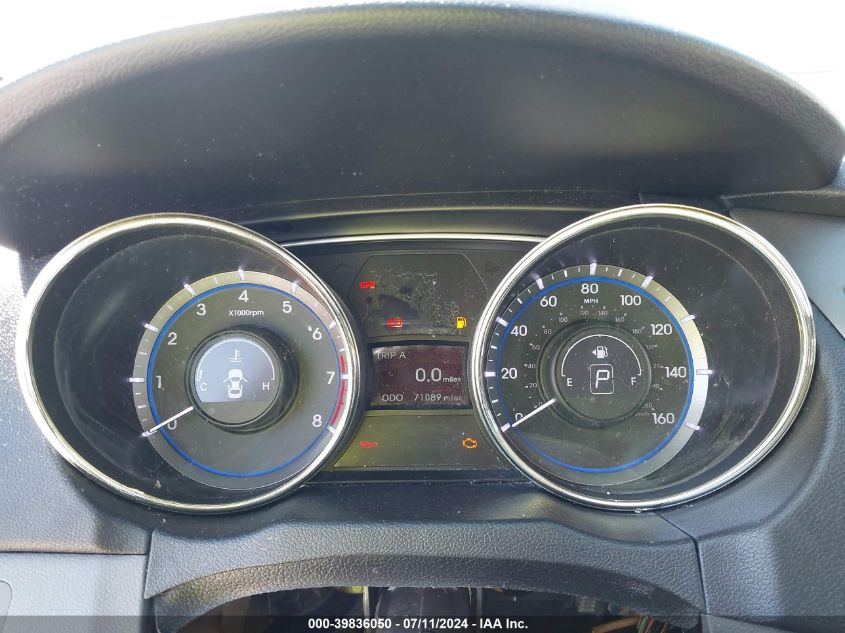 2012 Hyundai Sonata Gls VIN: 5NPEB4AC2CH401928 Lot: 39836050