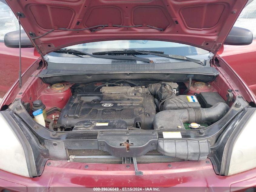 2007 Hyundai Tucson Gls VIN: KM8JM12B07U650023 Lot: 39836049