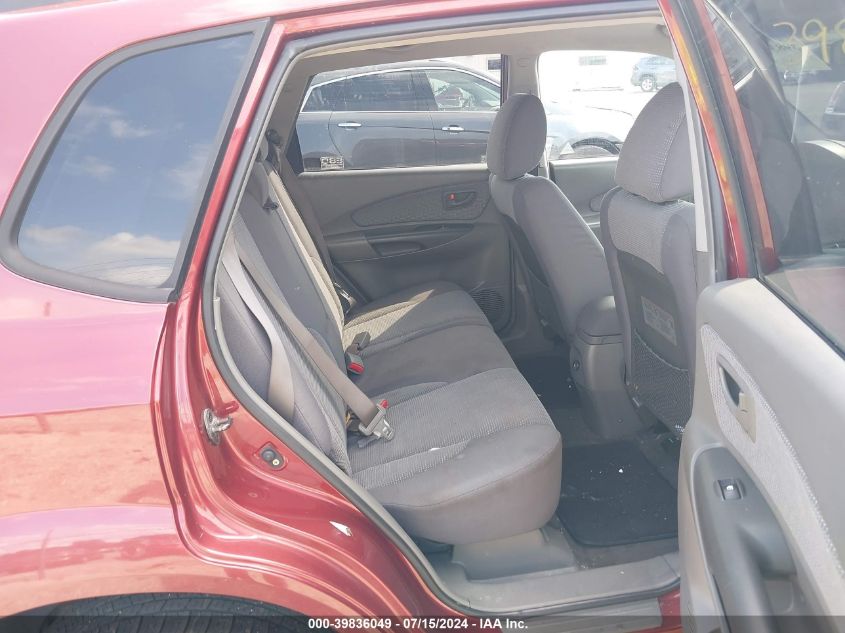 2007 Hyundai Tucson Gls VIN: KM8JM12B07U650023 Lot: 39836049