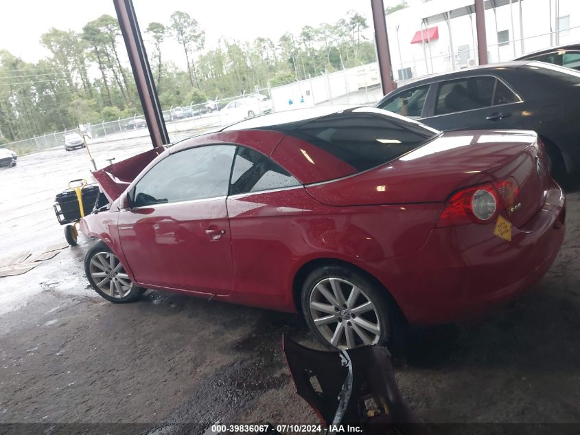 2007 Volkswagen Eos 2.0T VIN: WVWFA71F37V020372 Lot: 39836067