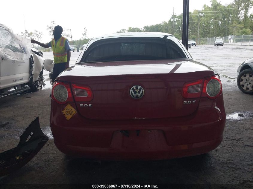 2007 Volkswagen Eos 2.0T VIN: WVWFA71F37V020372 Lot: 39836067