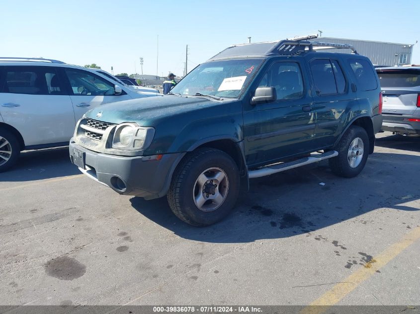 2002 Nissan Xterra Xe VIN: 5N1ED28Y92C589336 Lot: 39836078