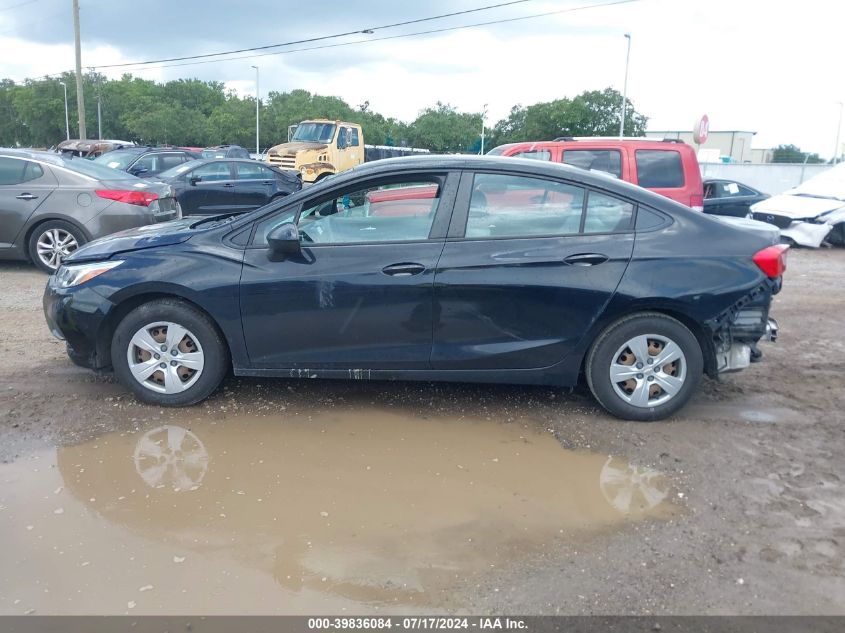 2017 Chevrolet Cruze Ls Auto VIN: 1G1BC5SM5H7274366 Lot: 39836084