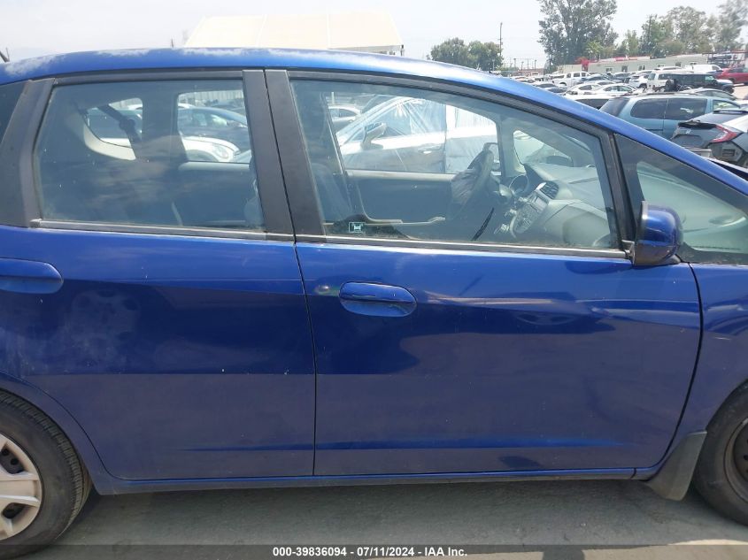 2013 Honda Fit VIN: JHMGE8H33DC001868 Lot: 39836094