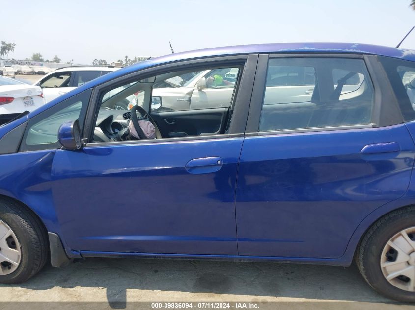 2013 Honda Fit VIN: JHMGE8H33DC001868 Lot: 39836094