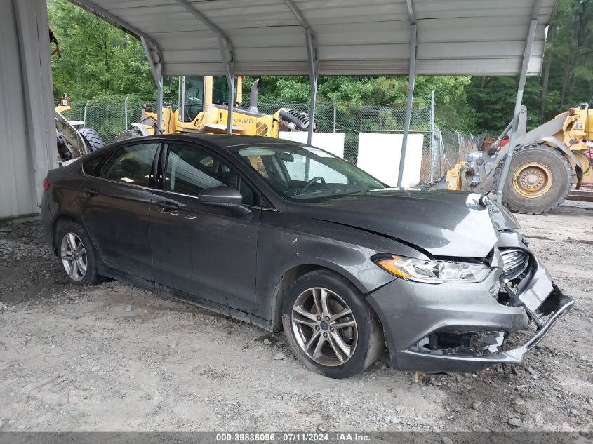 2018 FORD FUSION SE - 3FA6P0H78JR164210