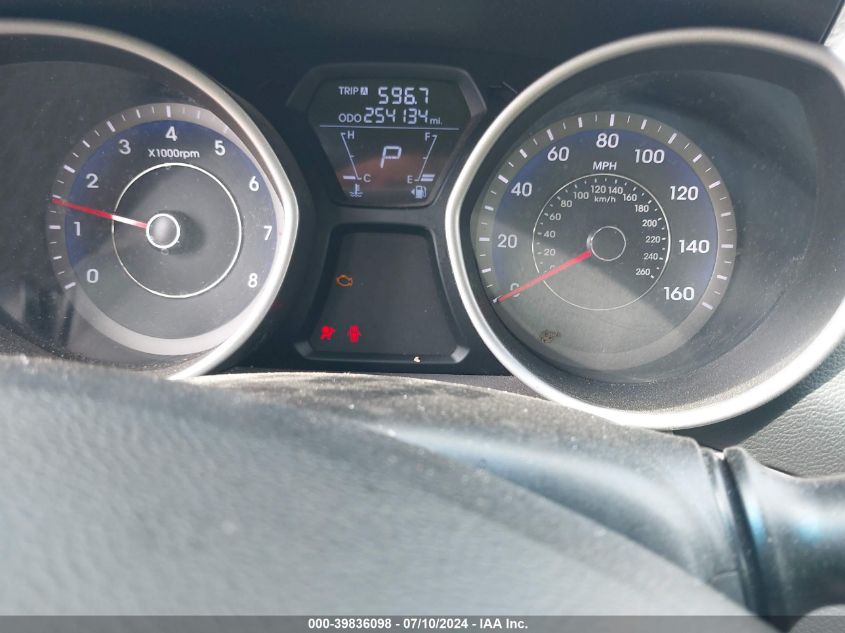 2013 Hyundai Elantra Limited VIN: KMHDH4AE4DU565146 Lot: 39836098