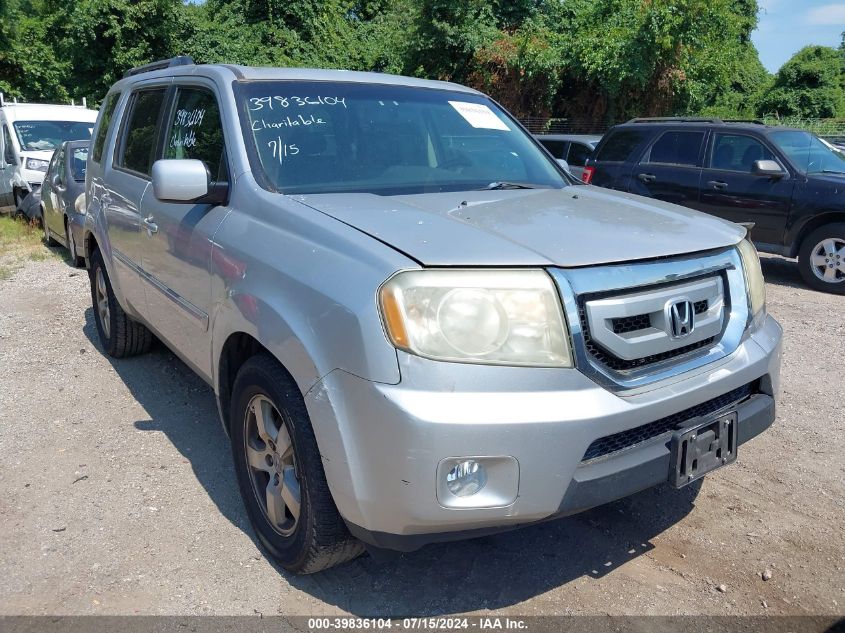 2011 Honda Pilot Ex-L VIN: 5FNYF4H78BB017594 Lot: 39836104