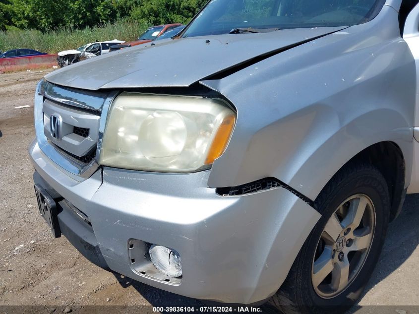 2011 Honda Pilot Ex-L VIN: 5FNYF4H78BB017594 Lot: 39836104