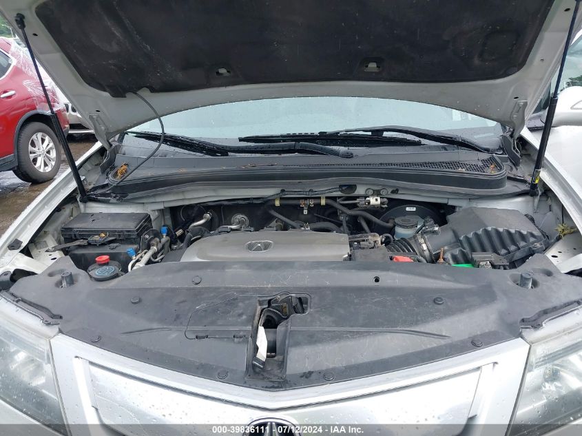 2010 Acura Mdx VIN: 2HNYD2H27AH513522 Lot: 39836111