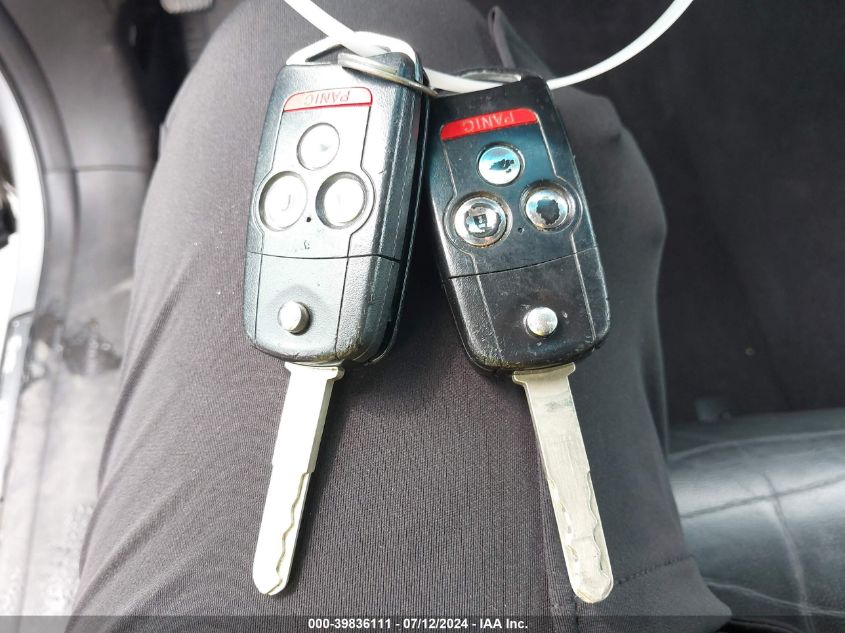 2010 Acura Mdx VIN: 2HNYD2H27AH513522 Lot: 39836111