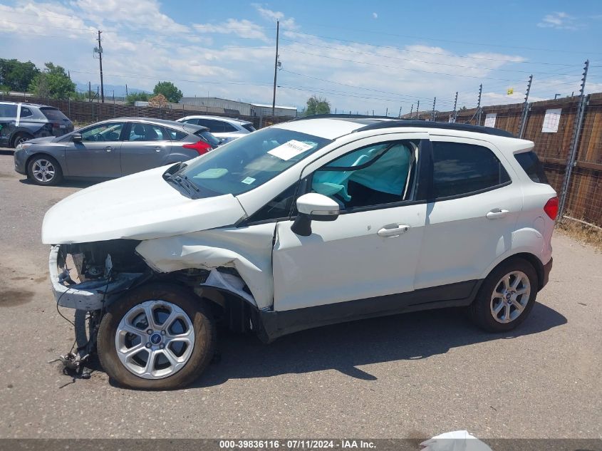 2019 Ford Ecosport Se VIN: MAJ3S2GE1KC304501 Lot: 39836116