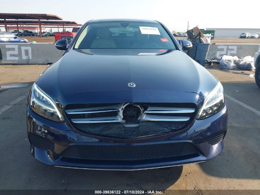 2019 Mercedes-Benz C 300 4Matic VIN: 55SWF8EB3KU319736 Lot: 39836122