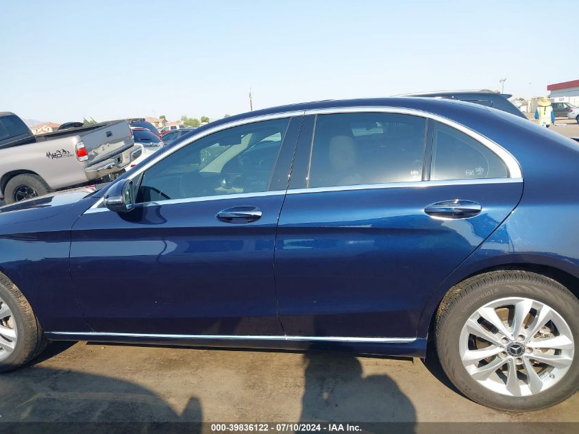 2019 Mercedes-Benz C 300 4Matic VIN: 55SWF8EB3KU319736 Lot: 39836122