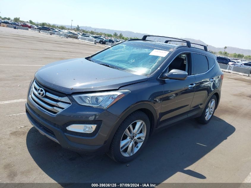 2015 Hyundai Santa Fe Sport 2.0L Turbo VIN: 5XYZW4LA4FG289808 Lot: 39836125