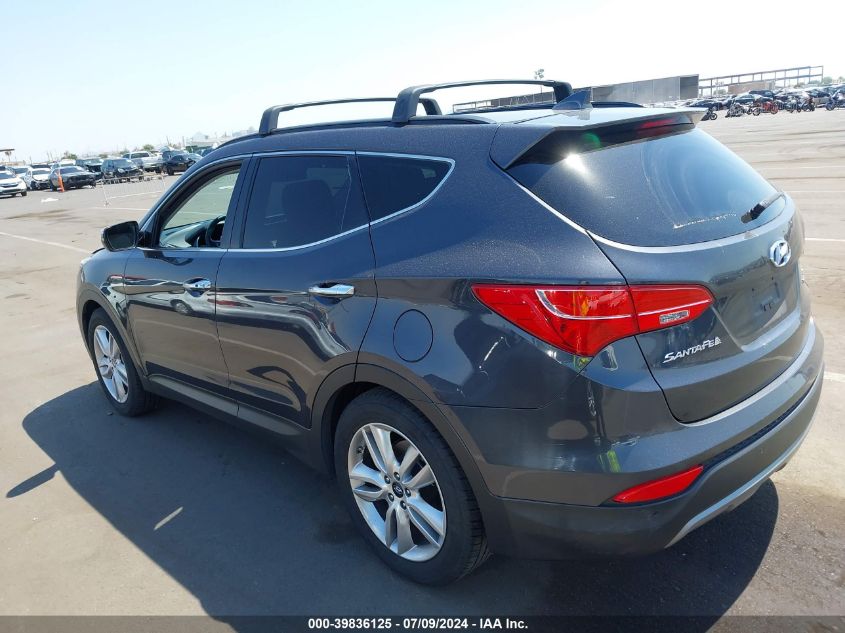 2015 Hyundai Santa Fe Sport 2.0L Turbo VIN: 5XYZW4LA4FG289808 Lot: 39836125