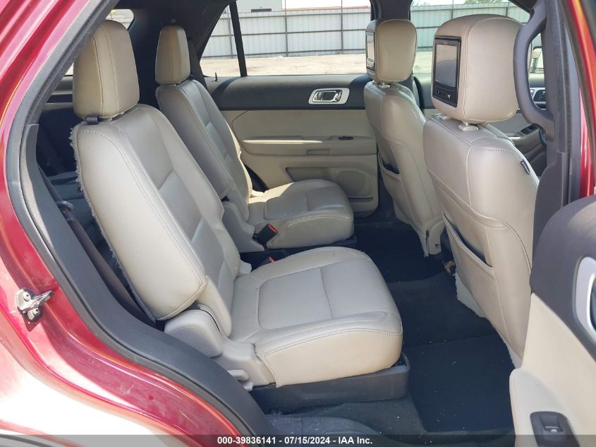 2013 Ford Explorer Xlt VIN: 1FM5K7D86DGA98212 Lot: 39836141