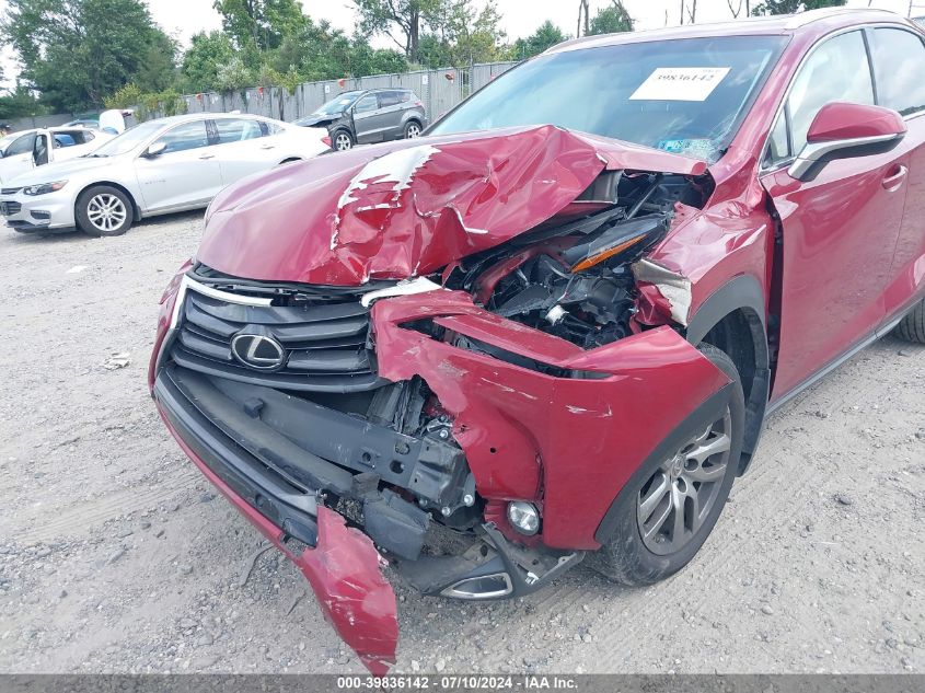 2016 Lexus Nx 200T/Base/F Sport VIN: JTJBARBZXG2057923 Lot: 39836142