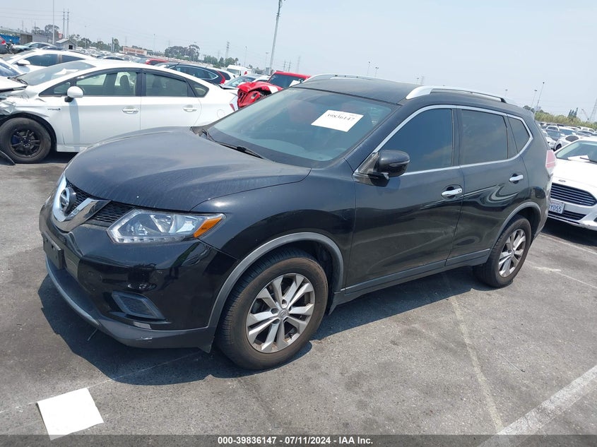 2016 NISSAN ROGUE SV - KNMAT2MT2GP717819