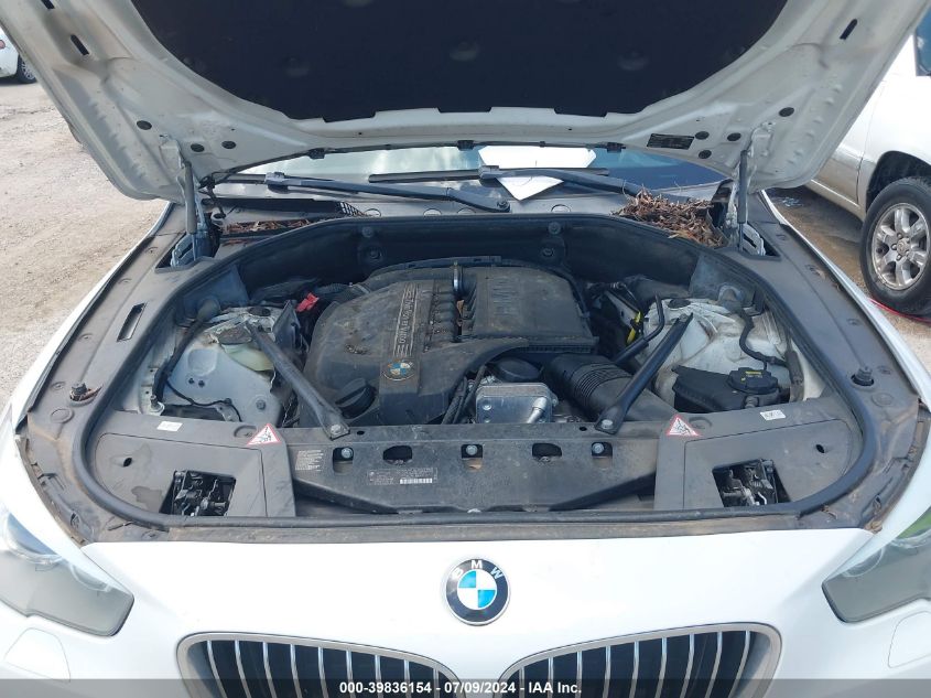 2015 BMW 535I Gran Turismo VIN: WBA5M2C54FD872127 Lot: 39836154