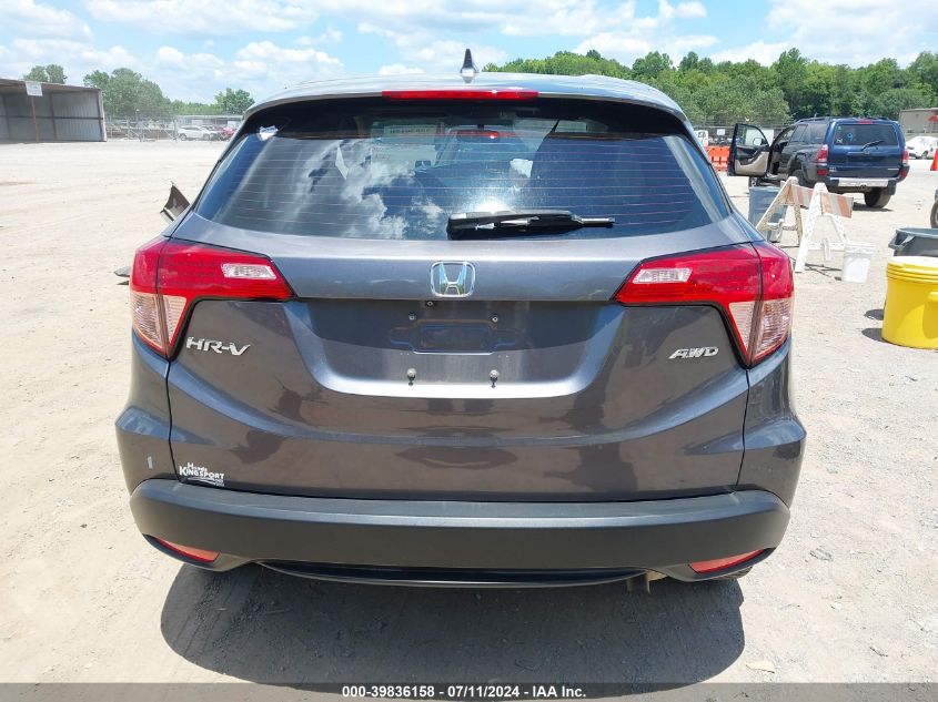 2017 Honda Hr-V Lx VIN: 3CZRU6H3XHM732491 Lot: 39836158