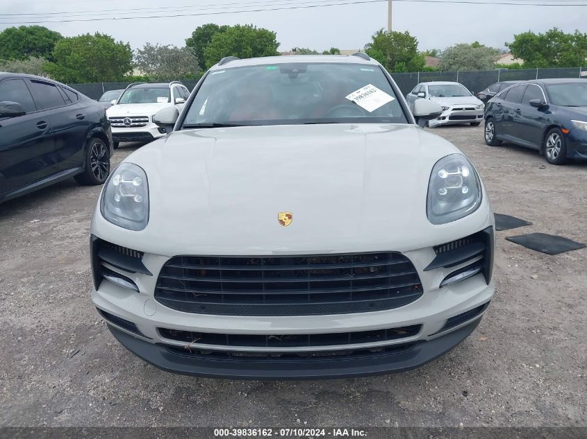 2021 Porsche Macan S VIN: WP1AB2A5XMLB37650 Lot: 39836162