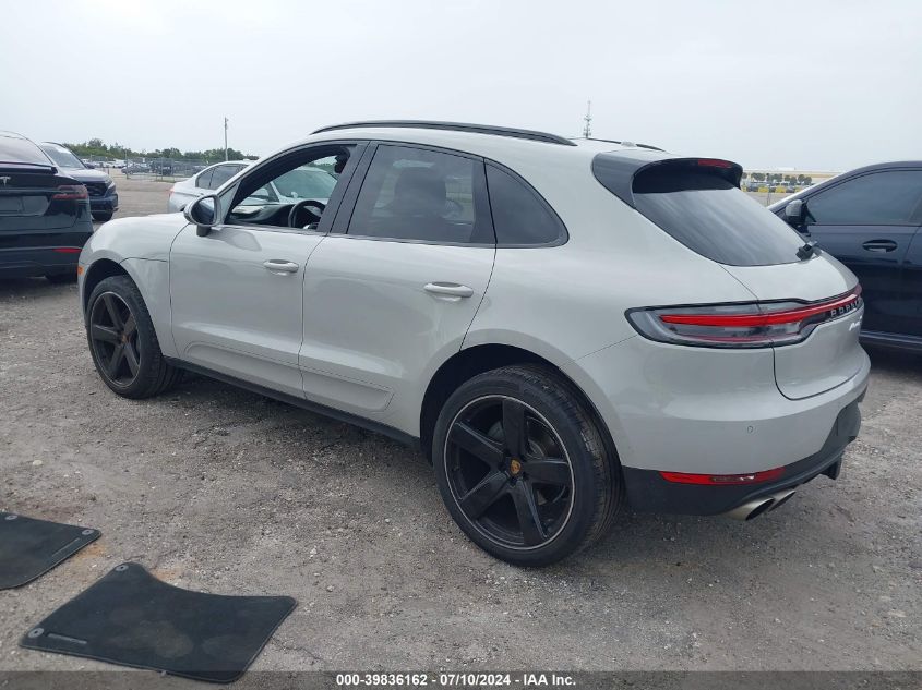 2021 Porsche Macan S VIN: WP1AB2A5XMLB37650 Lot: 39836162