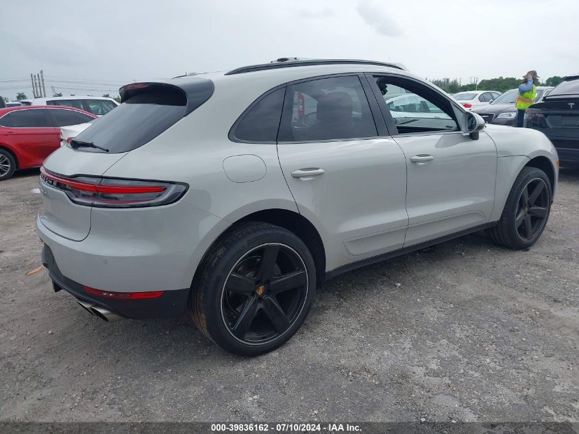 2021 Porsche Macan S VIN: WP1AB2A5XMLB37650 Lot: 39836162