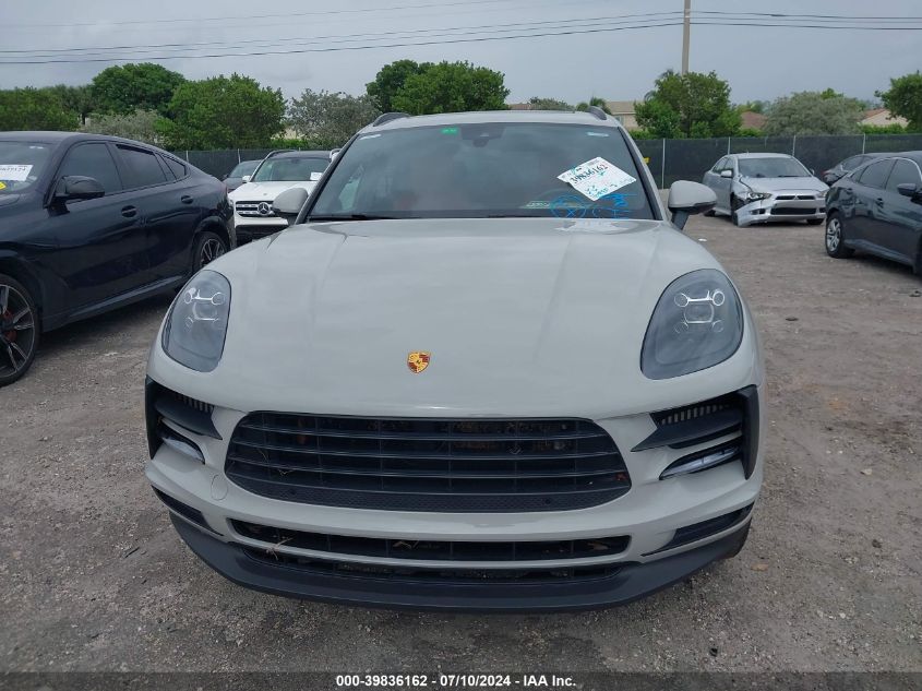 2021 Porsche Macan S VIN: WP1AB2A5XMLB37650 Lot: 39836162