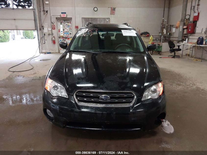 2007 Subaru Outback 2.5I Basic VIN: 4S4BP61C377327392 Lot: 39836169