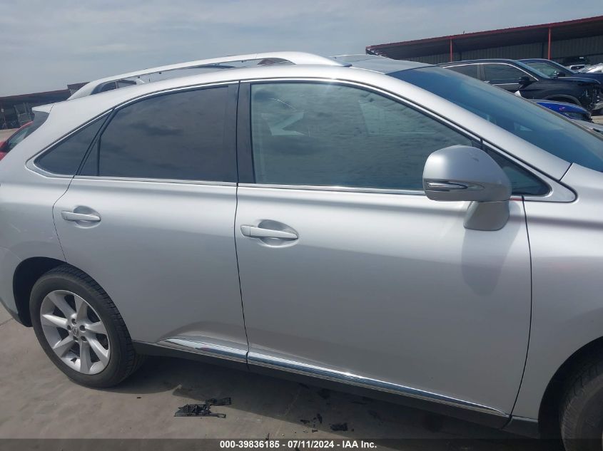 2012 Lexus Rx 350 VIN: 2T2ZK1BA2CC084714 Lot: 39836185