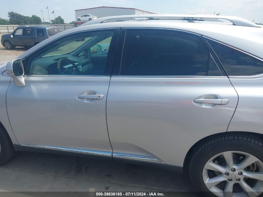 2012 Lexus Rx 350 VIN: 2T2ZK1BA2CC084714 Lot: 39836185