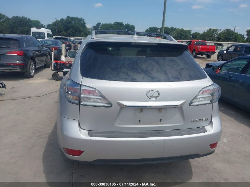 2012 Lexus Rx 350 VIN: 2T2ZK1BA2CC084714 Lot: 39836185