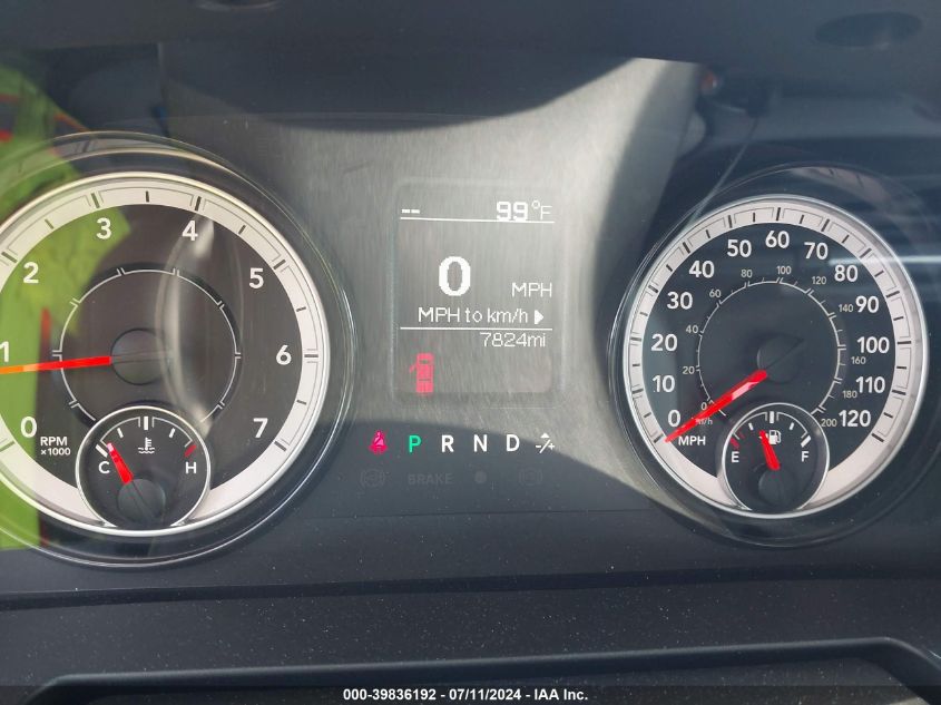 2024 Ram 1500 Classic Slt Quad Cab 4X2 6'4 Box VIN: 1C6RR6GG6RS128691 Lot: 39836192