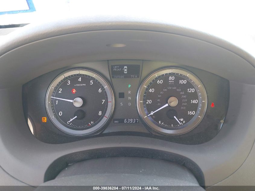 2011 Lexus Es 350 VIN: JTHBK1EG9B2445454 Lot: 39836204