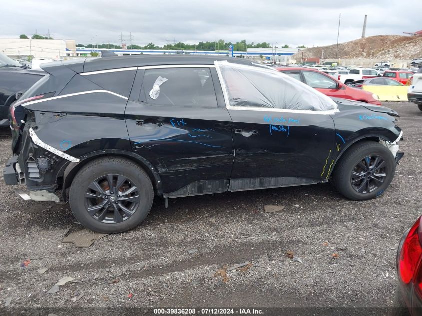 2018 Nissan Murano S/Sl/Sv/Platinum VIN: 5N1AZ2MH5JN171641 Lot: 39836208