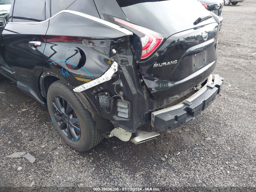 2018 Nissan Murano S/Sl/Sv/Platinum VIN: 5N1AZ2MH5JN171641 Lot: 39836208