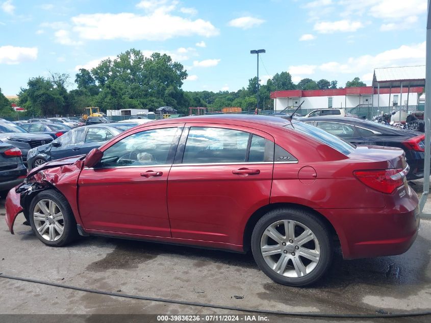 2013 Chrysler 200 Touring VIN: 1C3CCBBBXDN571300 Lot: 39836236