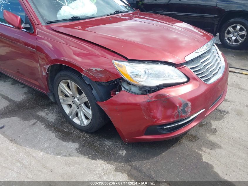 2013 Chrysler 200 Touring VIN: 1C3CCBBBXDN571300 Lot: 39836236