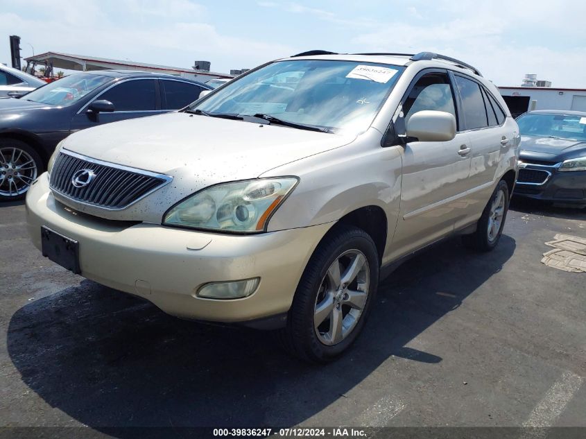 2005 Lexus Rx 330 VIN: JTJGA31U850047604 Lot: 39836247